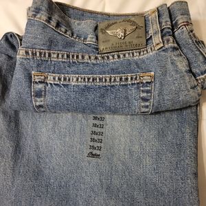 Men's Bootcut Indian Motorcycle Jeans